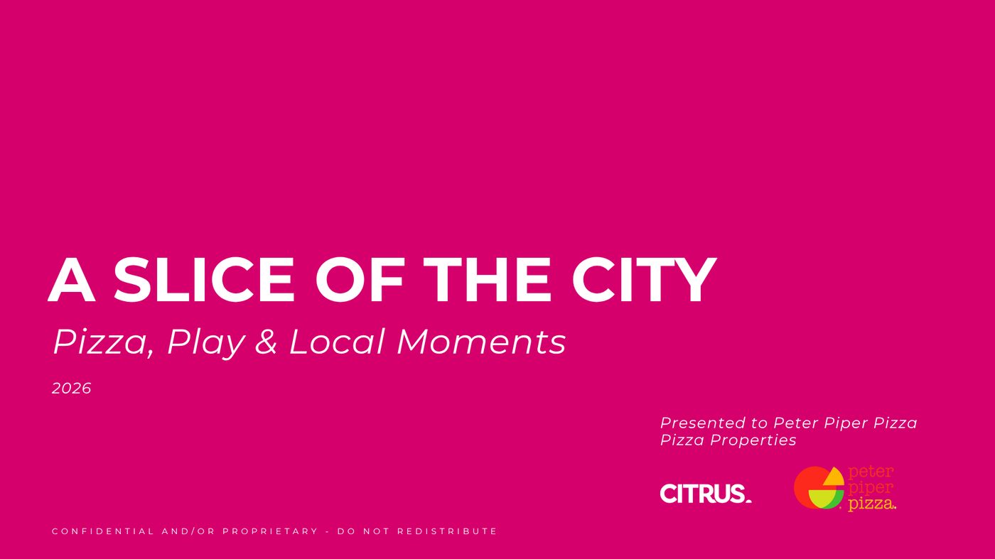 Slice of the City Local Influencers