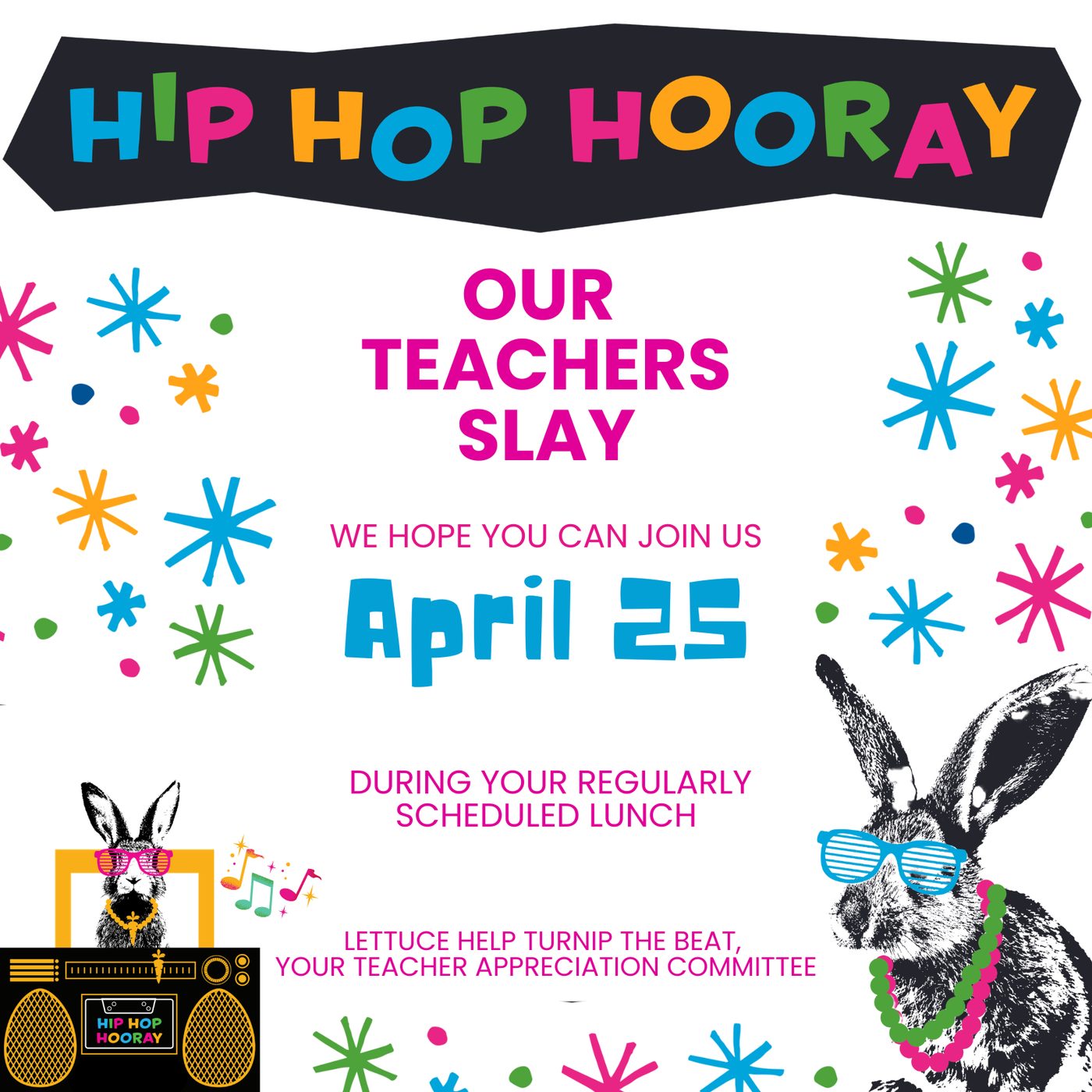 2025 April Lunch Invite
